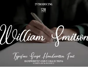 William Smitson font