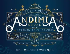 Andimia font