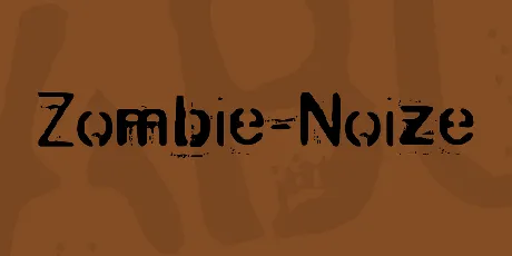 Zombie-Noize font