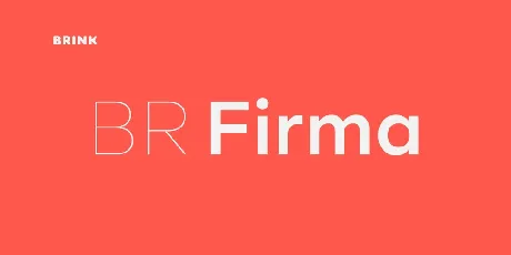 BR Firma Family font