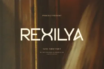 Rexilya font