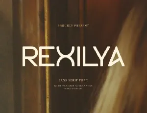 Rexilya font