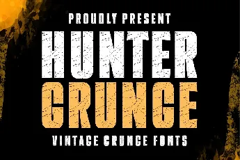 Hunter Grunge font