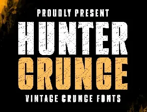 Hunter Grunge font