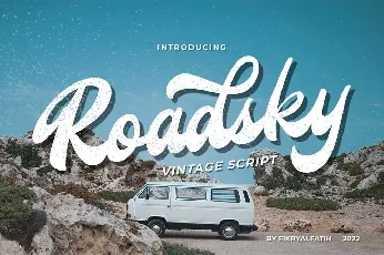 Roadsky font