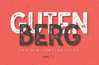 Gutenberg font