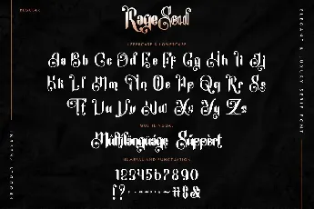 RageSoul Demo font