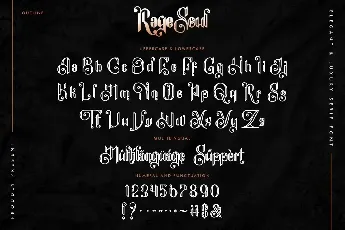 RageSoul Demo font