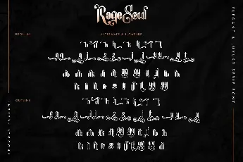 RageSoul Demo font