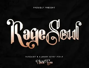 RageSoul Demo font