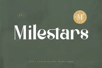 Milestone font