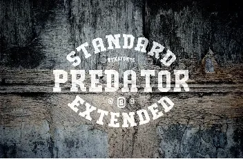 VTKS PREDATOR font