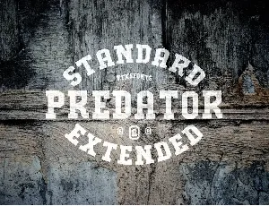 VTKS PREDATOR font