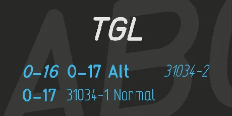 TGL font