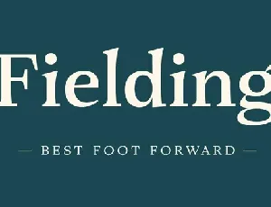 Fielding Family font