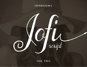 Jofi Script font