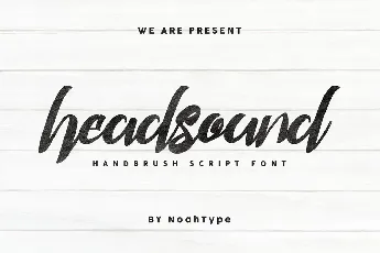 Headsound Demo font