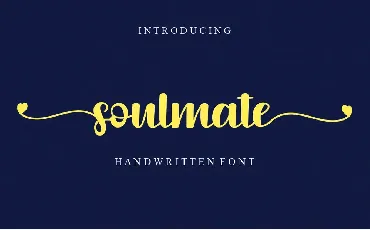 Soulmate font