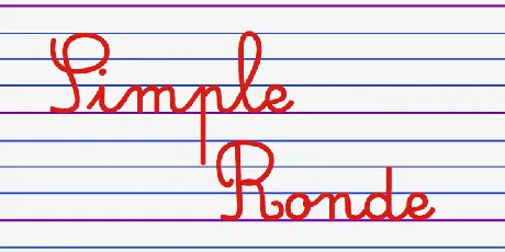 SimpleRonde font