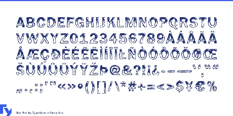 Wet Pet font