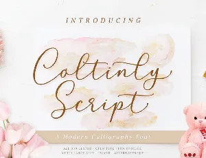 Coltinly Script font