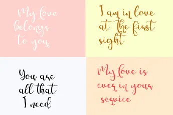 Amelyna Script font