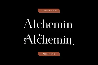 Alchemin font