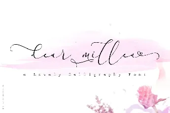 Everything Calligraphy font