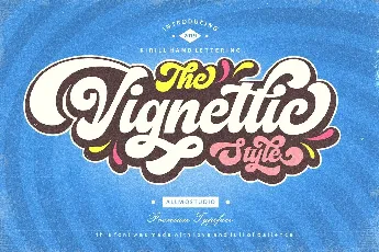 Vignettic font