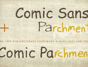 Comic Papyrus font