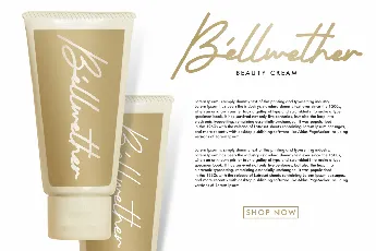 Beautyous Demo font