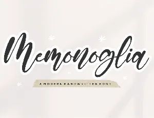 Memonoglia font