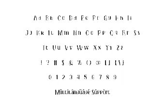 BusymanDemo font