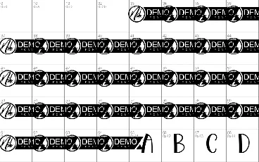 BusymanDemo font