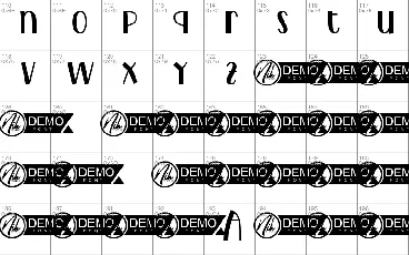 BusymanDemo font