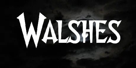 Walshes font