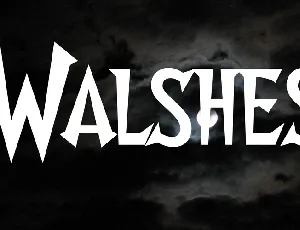 Walshes font