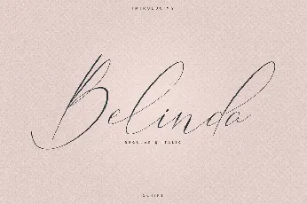 Belinda font