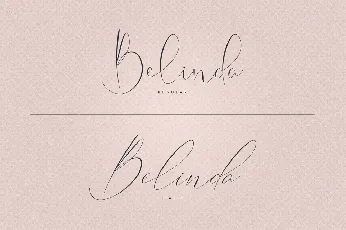 Belinda font