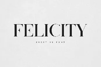 Felicity Free font