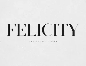 Felicity Free font