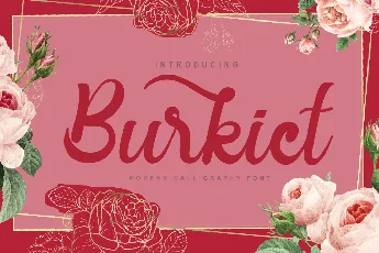 Burkict font