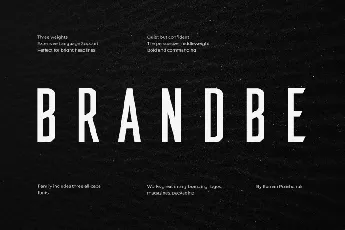 Brandbe Sans Family font