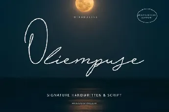 Oliempuse font