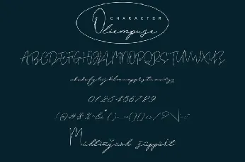 Oliempuse font