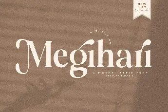 Megihari font