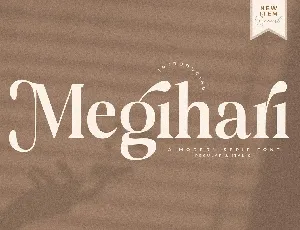 Megihari font