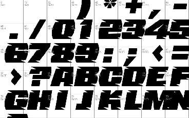 Blaze Circuit font