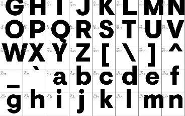 Visuelt font