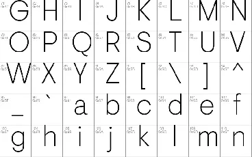 Visuelt font